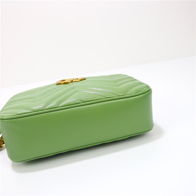 GG Marmont Small shoulder bag 447632 Green-4.jpg