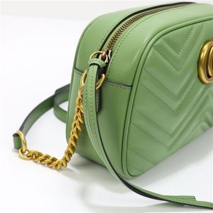 GG Marmont Small shoulder bag 447632 Green-6.jpg