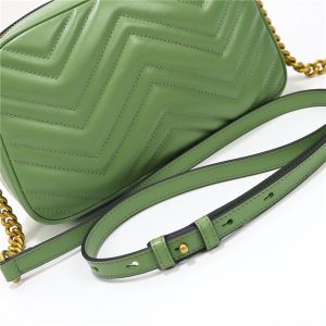 GG Marmont Small shoulder bag 447632 Green-7.jpg