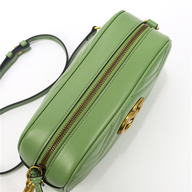 GG Marmont Small shoulder bag 447632 Green-8.jpg