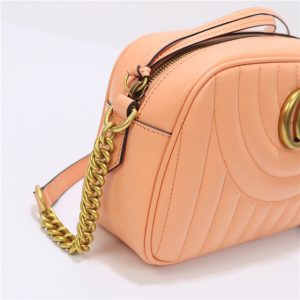 GG Marmont Small shoulder bag 447632 Orange-5.jpg