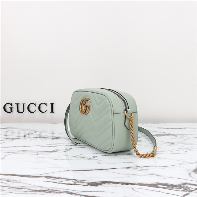 GG Marmont Small shoulder bag 447632 Pale Green-2.jpg