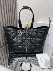 Large Dior Toujours Bag M2820 Black-5.jpg