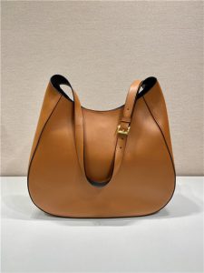 Large Leather Shoulder Bag 1BC181 Tan-4.jpg