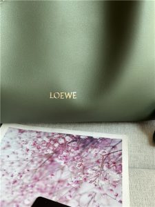 Loewe Flamenco Clutch 11050 Bottle Green-7.jpg
