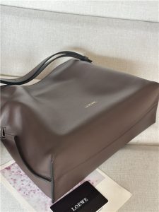 Loewe Flamenco Clutch 11050 Chocolate-5.jpg