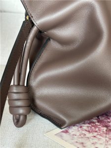 Loewe Flamenco Clutch 11050 Chocolate-6.jpg