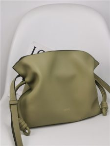 Loewe Flamenco Clutch 11050 Clay Green-2.jpg