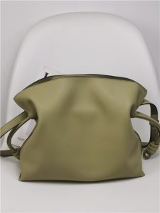 Loewe Flamenco Clutch 11050 Clay Green-3.jpg