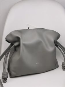 Loewe Flamenco Clutch 11050 Grey-2.jpg
