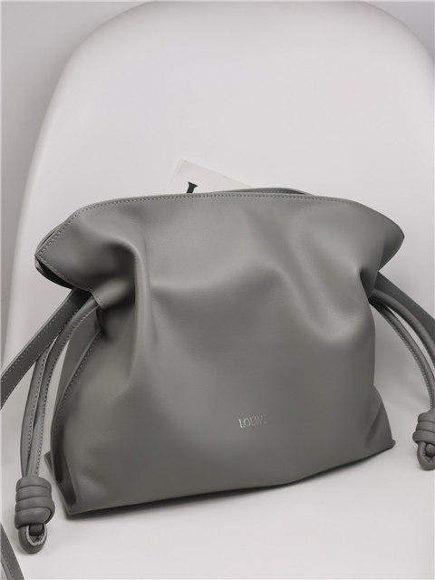 Loewe Flamenco Clutch 11050 Grey-2.jpg