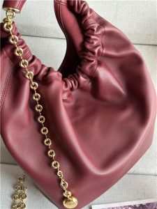 Loewe Medium Squeeze Bag 3902 Burgundy-2.jpg