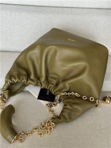 Loewe Small Squeeze Bag 3901 Olive-4.jpg