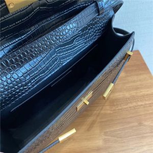 Manhattan Shoulder Bag 579271 Black CrocodileGold-10.jpg