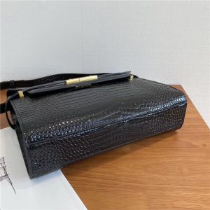 Manhattan Shoulder Bag 579271 Black CrocodileGold-5.jpg