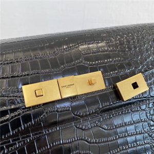 Manhattan Shoulder Bag 579271 Black CrocodileGold-6.jpg