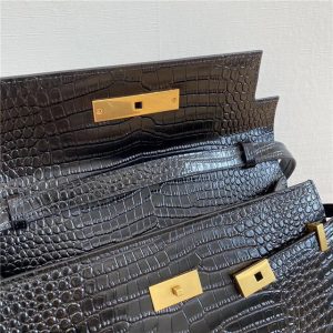 Manhattan Shoulder Bag 579271 Black CrocodileGold-9.jpg