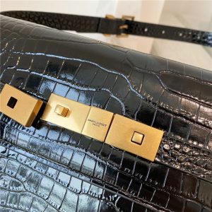 Manhattan Small Shoulder Bag 675626 Black Crocodile-8.jpg