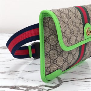 Ophidia GG Small Belt Bag 752597 Green-6.jpg
