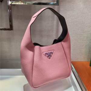 Prada Leather Handbag 1BC127 Pink-3.jpg