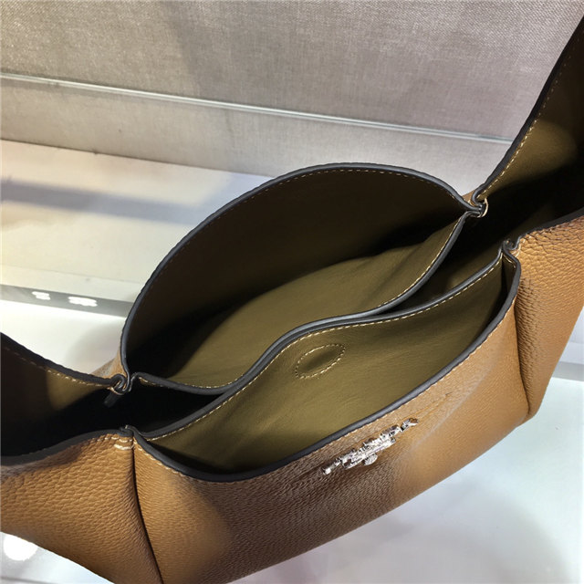 Prada Leather Handbag 1BC127 Tan-8.jpg