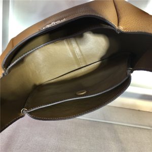 Prada Leather Handbag 1BC127 Tan-9.jpg