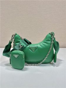 Prada Re-Edition 2005 1BH204 Green Nappa Leather-1.jpg