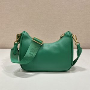 Prada Re-Edition 2005 1BH204 Green Saffiano leatherGold-5.jpg