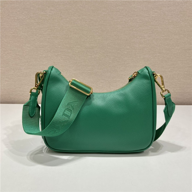 Prada Re-Edition 2005 1BH204 Green Saffiano leatherGold-5.jpg