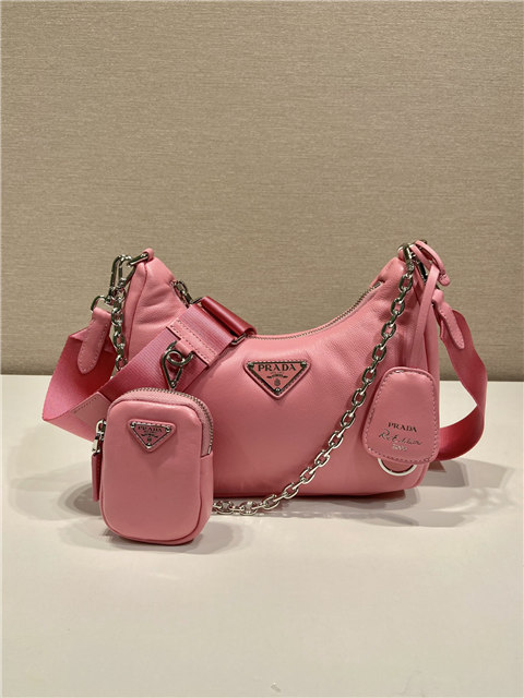 Prada Re-Edition 2005 1BH204 Pink Nappa Leather