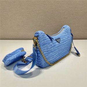 Prada Re-Edition 2005 Raffia Bag 1BH204 Blue-4.jpg