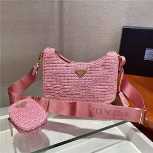 Prada Re-Edition 2005 Raffia Bag 1BH204 Pink-3.jpg