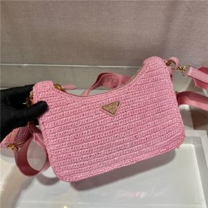 Prada Re-Edition 2005 Raffia Bag 1BH204 Pink-7.jpg