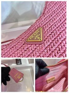 Prada Re-Edition 2005 Raffia Bag 1BH204 Pink-9.jpg