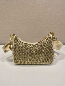 Prada Re-Edition 2005 Satin Bag With Crystals 1BH204 Platinum-4.jpg