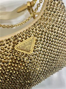 Prada Re-Edition 2005 Satin Bag With Crystals 1BH204 Platinum-6.jpg