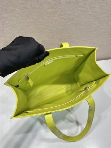 Small Antique Nappa Leather Tote 1BG459 Yellow-8.jpg