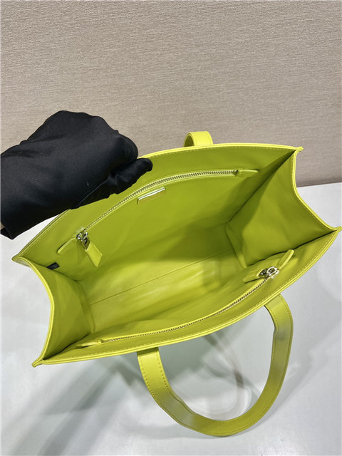 Small Antique Nappa Leather Tote 1BG459 Yellow-8.jpg