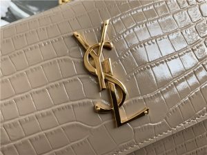 Sunset Medium 442906 Beige Crocodile Embossed LeatherGold-7.jpg
