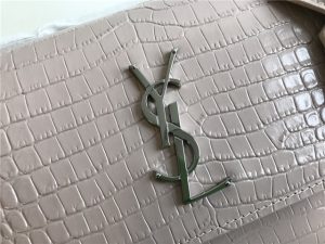 Sunset Medium 442906 Pink Crocodile Embossed LeatherSilver-5.jpg