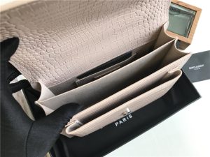 Sunset Medium 442906 Pink Crocodile Embossed LeatherSilver-9.jpg