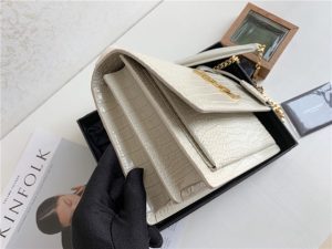 Sunset Medium 442906 White Crocodile Embossed LeatherGold-2.jpg
