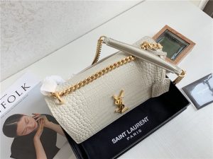 Sunset Medium 442906 White Crocodile Embossed LeatherGold-3.jpg
