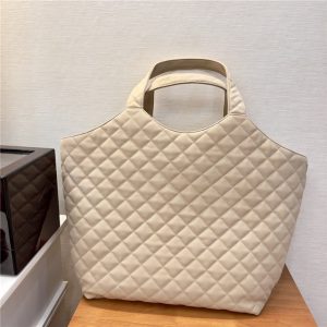 YSL Icare Maxi Shopping Bag 698651 Beige-3.jpg
