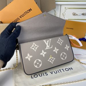 Louis Vuitton Pochette Felicie Monogram Empreinte Leather M82610Louis Vuitton Pochette Felicie Monogram Empreinte Leather M82610-16