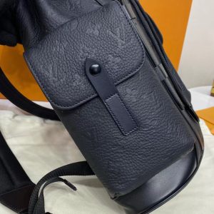 Louis Vuitton Christopher MM Backpack Monogram Matte Black-5