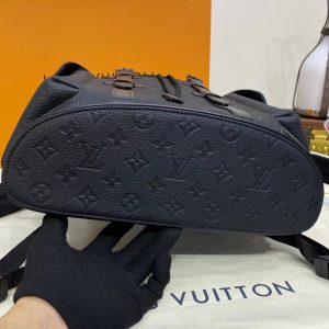 Louis Vuitton Christopher MM Backpack Monogram Matte Black-6