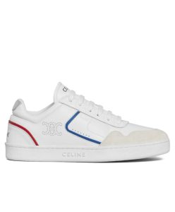 Celine Unisex Ct-10 Celine Trainer Low Lace-Up Sneaker White-1