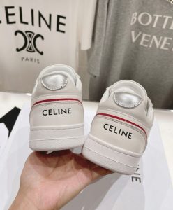 Celine Unisex Ct-10 Celine Trainer Low Lace-Up Sneaker White-7