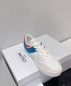 Celine Unisex Trainer Low Lace-Up Sneaker In Calfskin-3